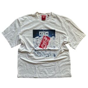KITH x COCA-COLA VINTAGE SHORT SLEEVED TEE - LARGE